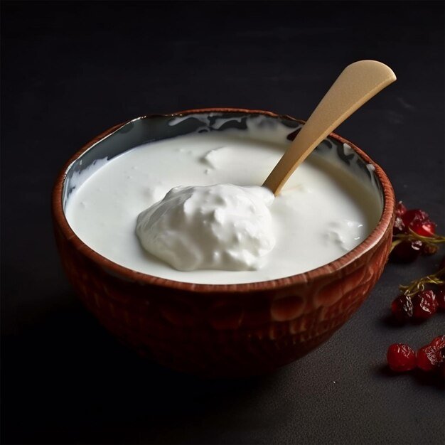 Fresh curd for everyday Indian meals